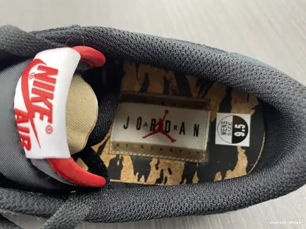 Rep Onekick Air Low 1 SoleFly x Carnivore Jordan DN3400-001 0404